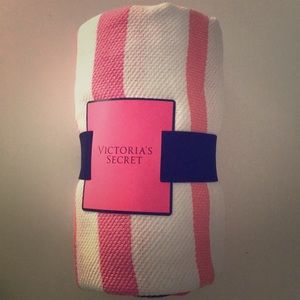 Victoria’s Secret striped blanket